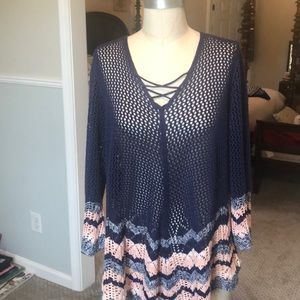 New direction crochet sweater top